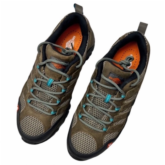 Merrell Moab II Vapor SR Women’s Hiking Work Trail Shoes Boulder Size 10 - Picture 7 of 14
